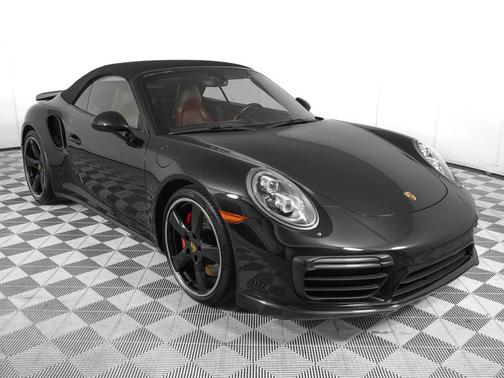 Jet Black Metallic 2018 Porsche 911 Turbo