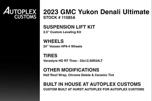 Sterling Metallic 2023 GMC Yukon Denali Ultimate