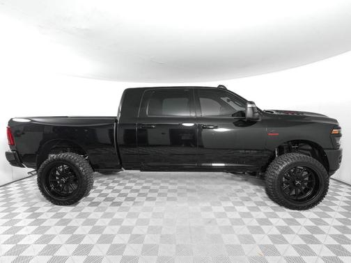 Diamond Black Crystal Pearlcoat 2025 RAM 2500 Laramie Mega Cab 4x4 6'4' Box
