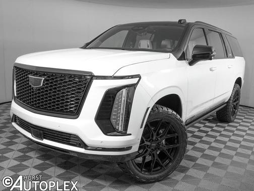 Vibrant White Tricoat 2026 Cadillac Escalade ESV Sport Platinum