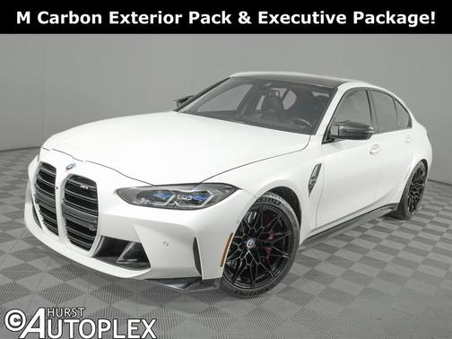 Frozen Brilliant White Metallic 2023 BMW M3 Sedan
