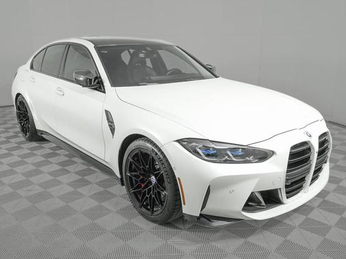 Frozen Brilliant White Metallic 2023 BMW M3 Sedan