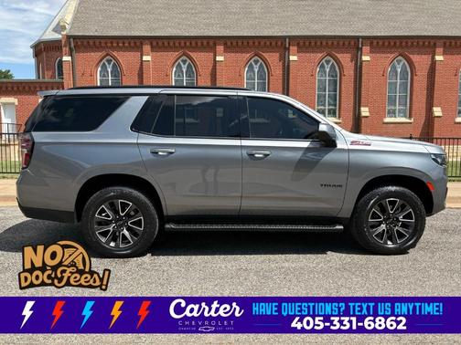 Satin Steel Metallic 2021 Chevrolet Tahoe Z71