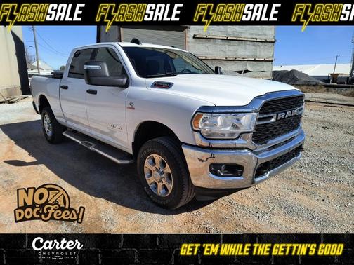 Bright White Clearcoat 2024 RAM 2500 Big Horn