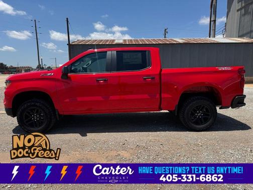 Red 2026 Chevrolet Silverado 1500 Custom Trail Boss