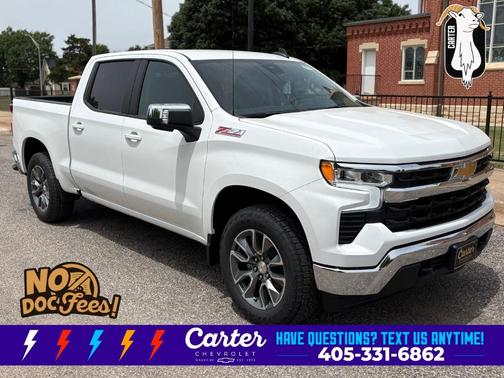 Summit White 2026 Chevrolet Silverado 1500 LT