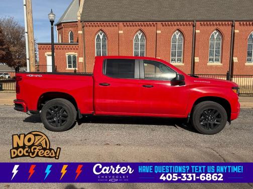 Red 2026 Chevrolet Silverado 1500 Custom