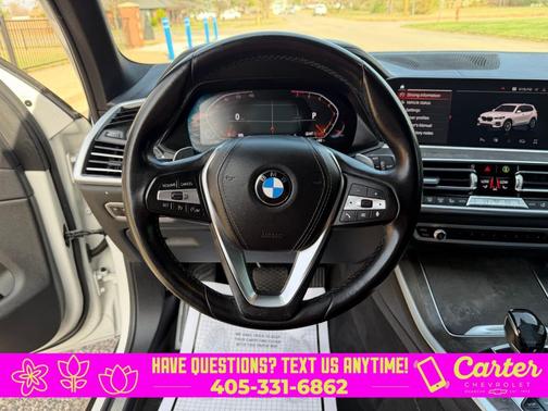 Mineral White Metallic 2019 BMW X5 xDrive40i
