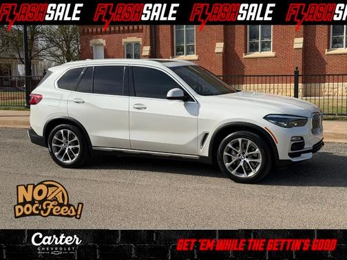 Mineral White Metallic 2019 BMW X5 xDrive40i