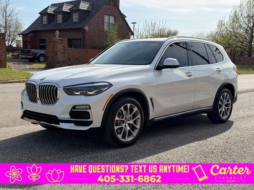 Mineral White Metallic 2019 BMW X5 xDrive40i
