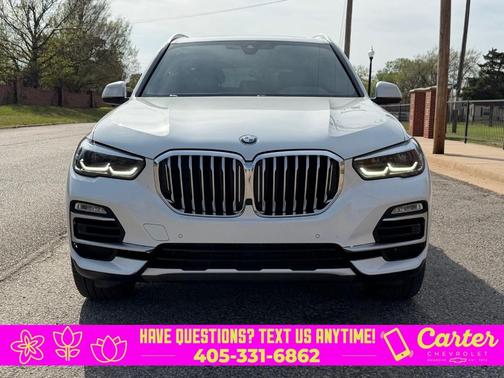 Mineral White Metallic 2019 BMW X5 xDrive40i