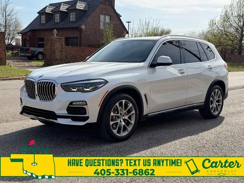Mineral White Metallic 2019 BMW X5 xDrive40i