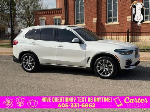 Mineral White Metallic 2019 BMW X5 xDrive40i