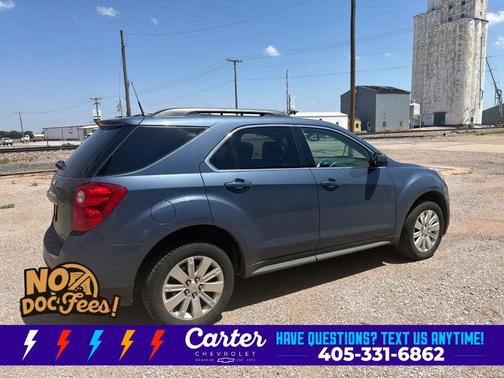 Supersonic Blue Metallic 2011 Chevrolet Equinox LT
