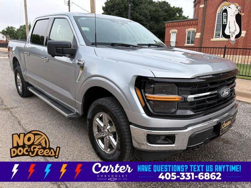 Silver Metallic 2024 Ford F-150 XLT
