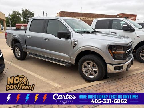 Silver Metallic 2024 Ford F-150 XLT