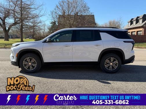 Polar White 2026 Chevrolet Traverse LT
