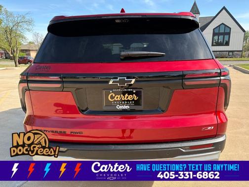 Radiant Red 2026 Chevrolet Traverse Z71