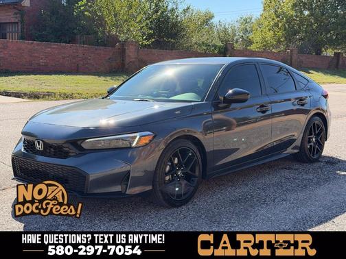 Meteorite Gray Metallic 2025 Honda Civic Sport