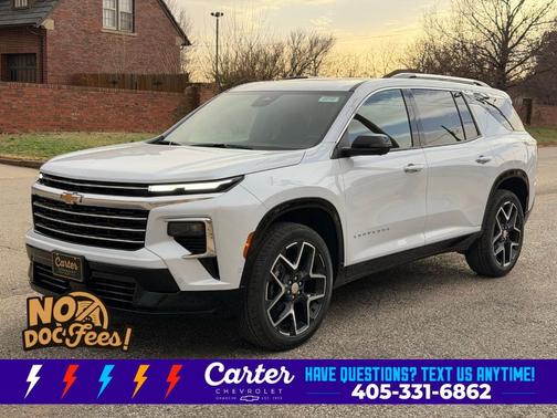 Polar White 2026 Chevrolet Traverse High Country