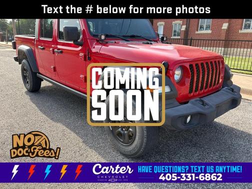 Firecracker Red Clearcoat 2022 Jeep Gladiator Sport