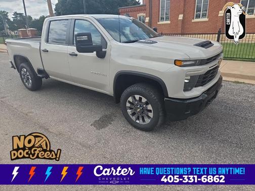 White Sand 2026 Chevrolet Silverado 2500 Custom