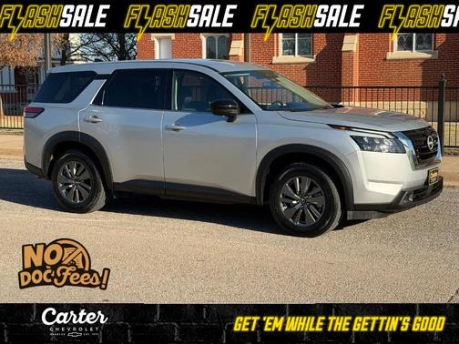 Brilliant Silver Metallic 2024 Nissan Pathfinder S