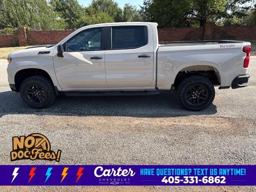 White Sand 2026 Chevrolet Silverado 1500 Custom Trail Boss