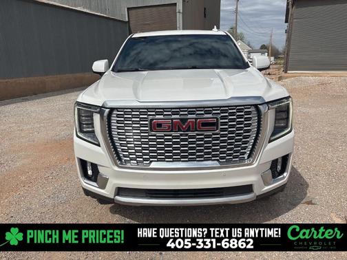 White Frost Tri-Coat 2021 GMC Yukon Denali