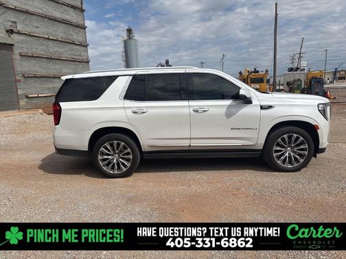 White Frost Tri-Coat 2021 GMC Yukon Denali