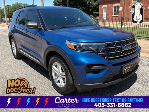 Blue Metallic 2020 Ford Explorer XLT