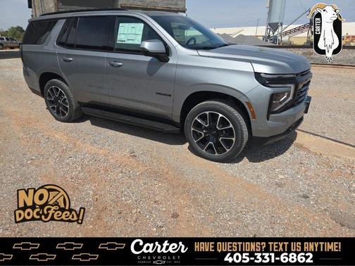 Sterling Gray Metallic 2026 Chevrolet Tahoe RST