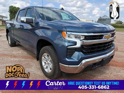 Lakeshore Blue Metallic 2024 Chevrolet Silverado 1500 LT