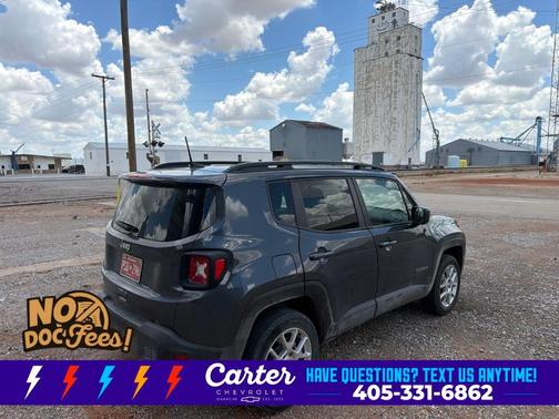 Graphite Gray 2023 Jeep Renegade Latitude