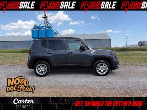 Graphite Gray 2023 Jeep Renegade Latitude