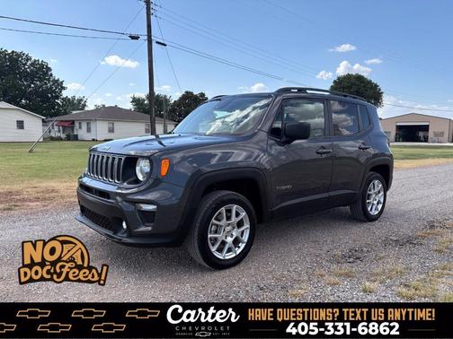 Graphite Gray 2023 Jeep Renegade Latitude