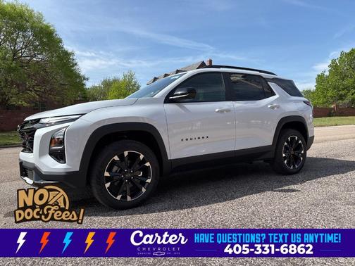 Polar White 2026 Chevrolet Equinox RS