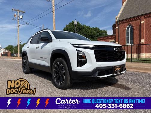 Polar White 2026 Chevrolet Equinox RS