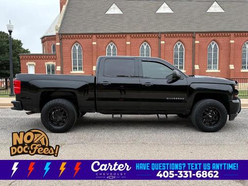 Black 2018 Chevrolet Silverado 1500 Custom