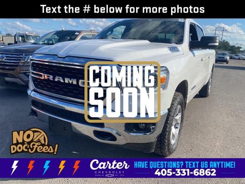 Bright White Clearcoat 2022 RAM 1500 Big Horn