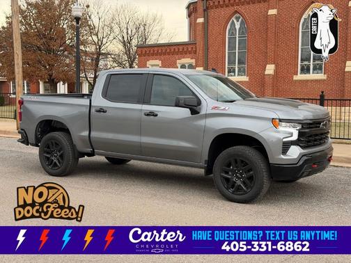 Sterling Gray Metallic 2026 Chevrolet Silverado 1500 LT Trail Boss