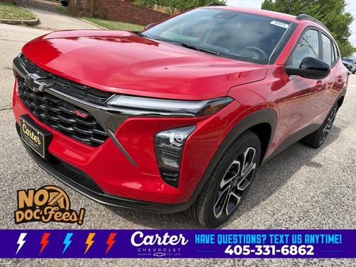 Red 2026 Chevrolet Trax 2RS