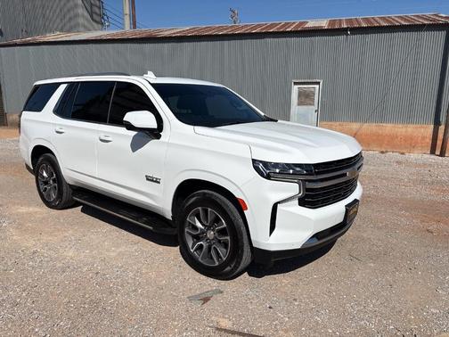 Summit White 2022 Chevrolet Tahoe LT