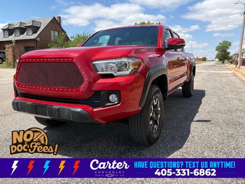 Barcelona Red Metallic 2017 Toyota Tacoma TRD Off Road