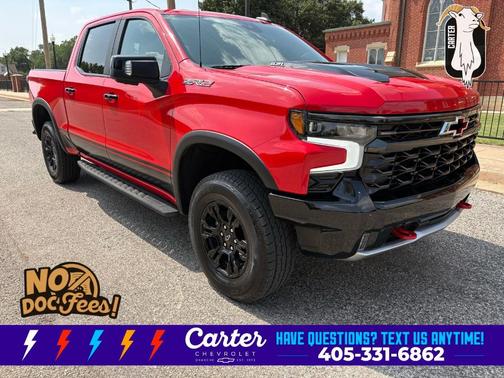 Red 2022 Chevrolet Silverado 1500 ZR2