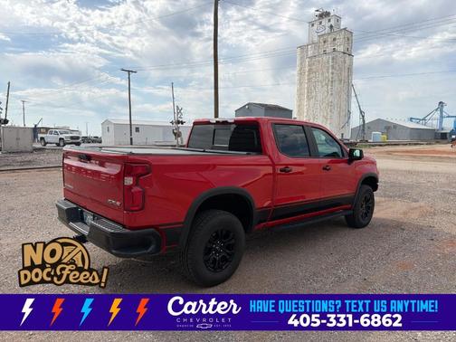 Red 2022 Chevrolet Silverado 1500 ZR2