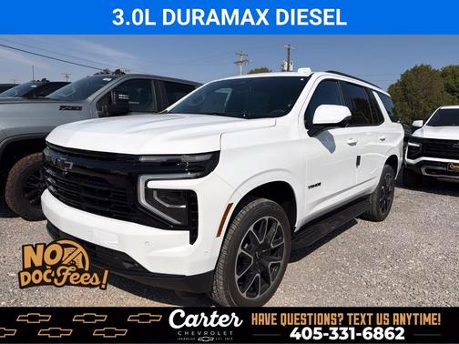 Summit White 2027 Chevrolet Tahoe RST