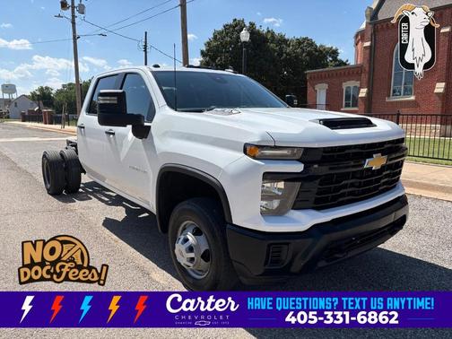 Summit White 2024 Chevrolet Silverado 3500 WT
