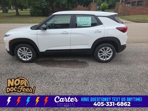 Summit White 2026 Chevrolet Trailblazer LS