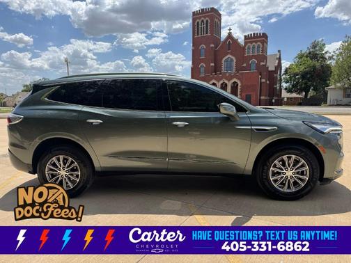Sage Metallic 2022 Buick Enclave Essence